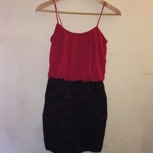 Black and Red dress